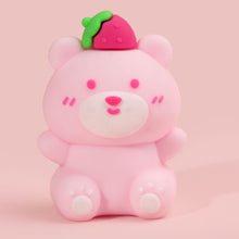 Load image into Gallery viewer, Strawberry Bear Pencil Sharpener - Tinyminymo
