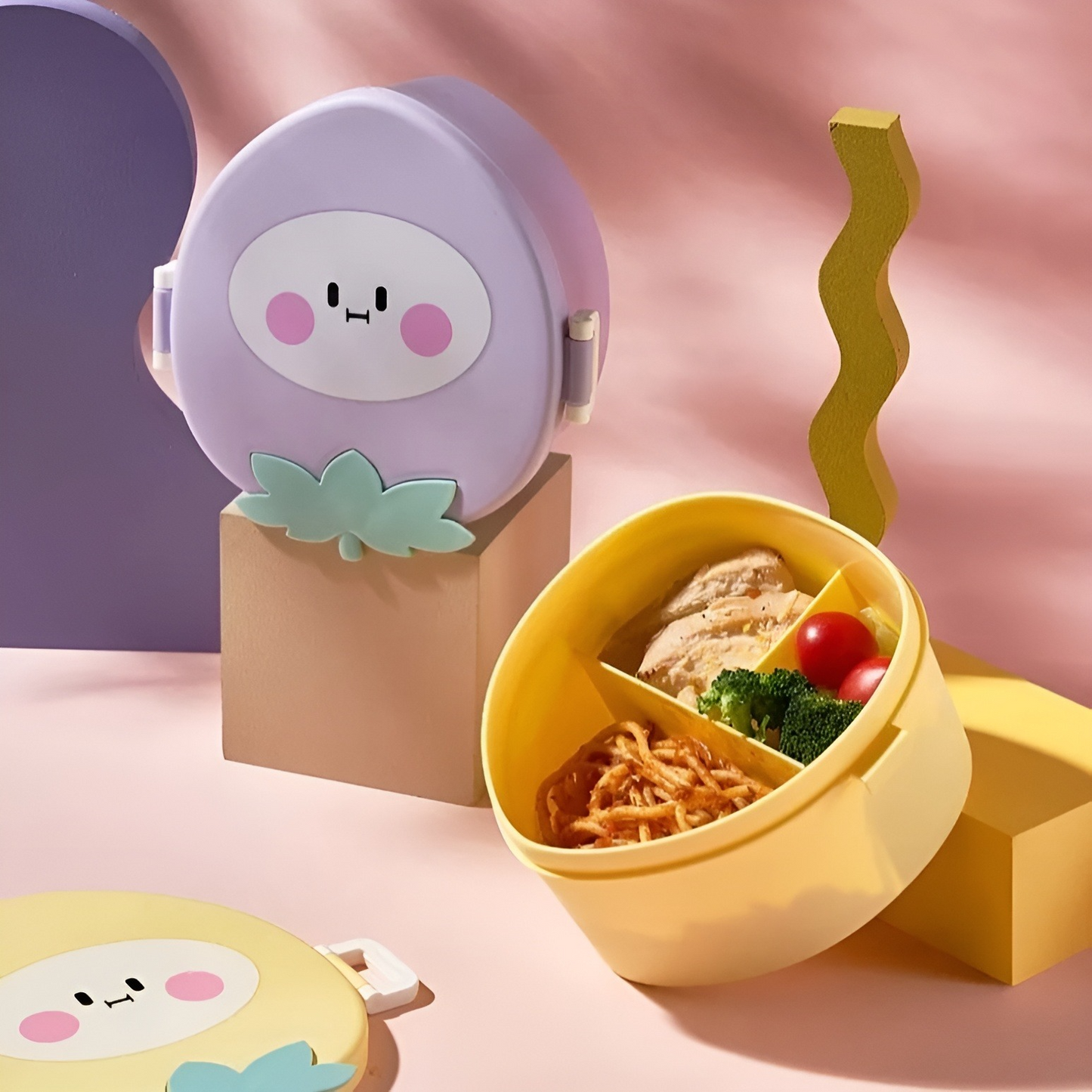 Strawberry Face Kids Lunch Box - Tinyminymo