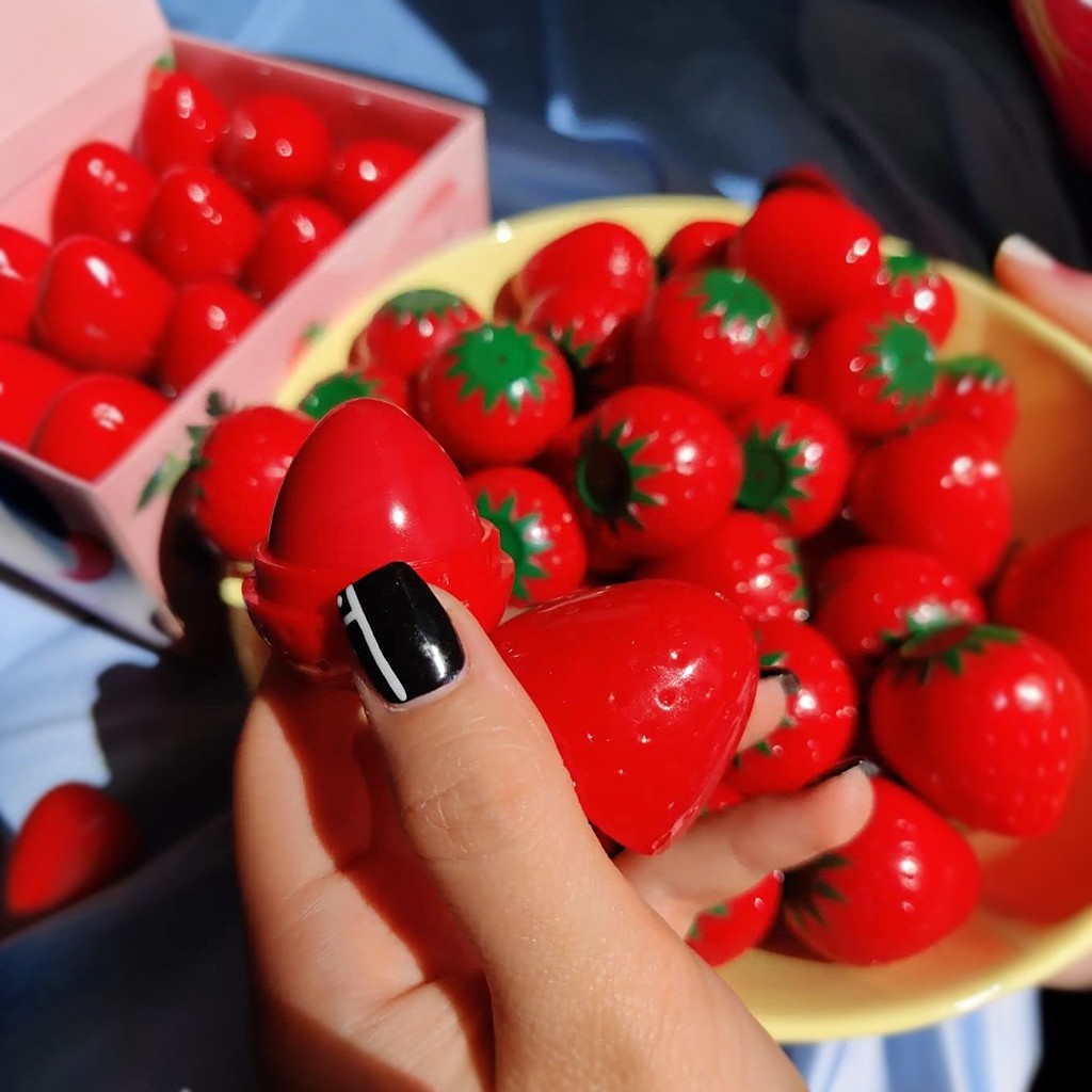 Strawberry Lip Balm - Tinyminymo