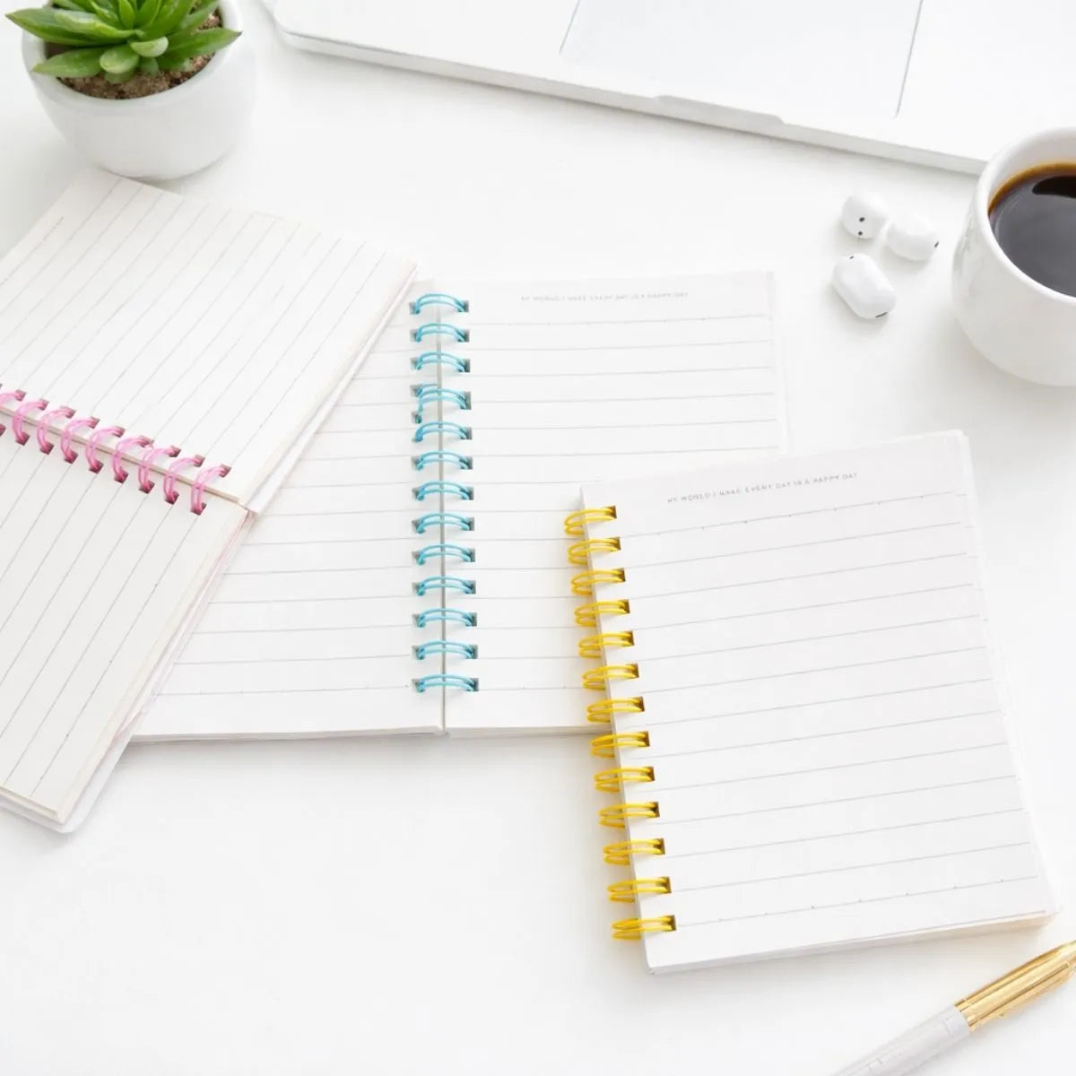 Ruled Pages of Mini Notebooks - Tinyminymo