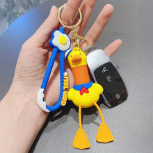 Load image into Gallery viewer, Stretch the Neck Goose 3D Keychain - Tinyminymo
