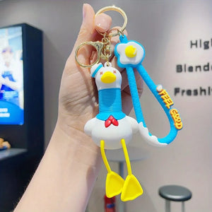 Stretch the Neck Goose 3D Keychain - Tinyminymo