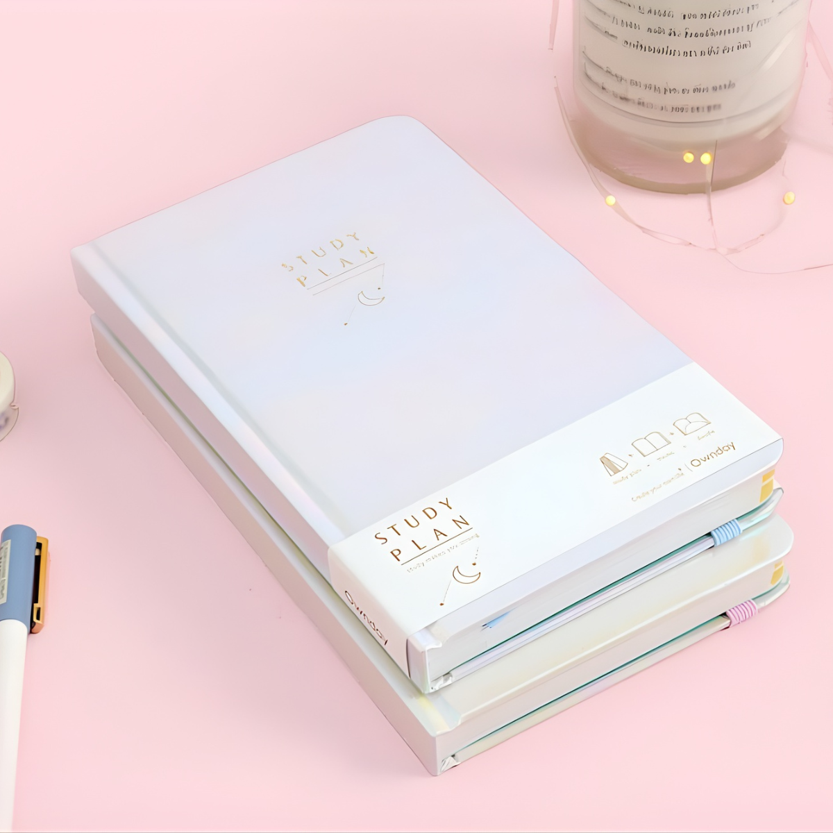 Two Colors of Study Planners - Tinyminymo