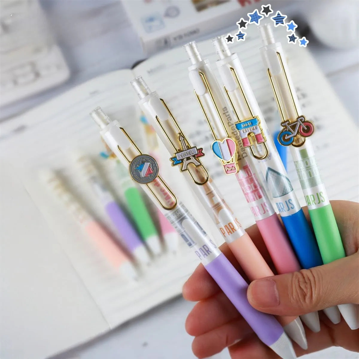 Cute Stylish Gel Pen Set - Tinyminymo
