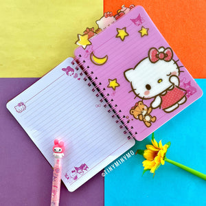 Stylish Sanrio Separation Notebook - Tinyminymo