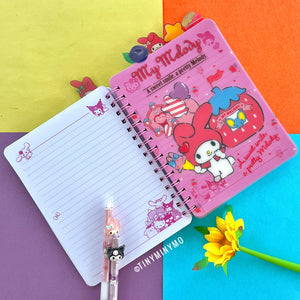 Stylish Sanrio Separation Notebook - Tinyminymo