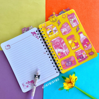 Stylish Sanrio Separation Notebook - Tinyminymo