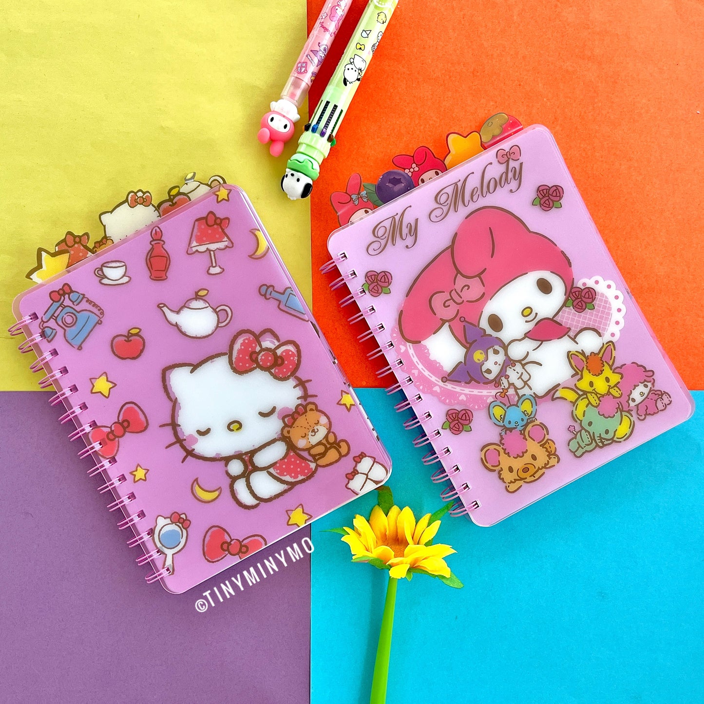 Stylish Sanrio Separation Notebook - Tinyminymo