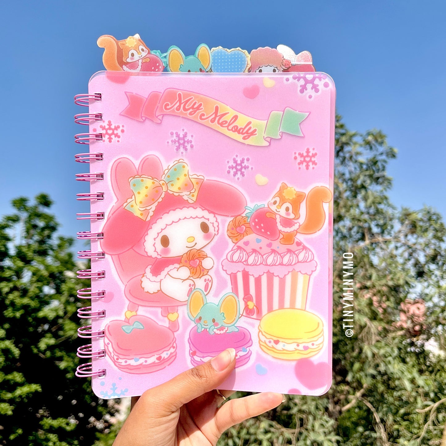 Stylish Sanrio Separation Notebook - Tinyminymo