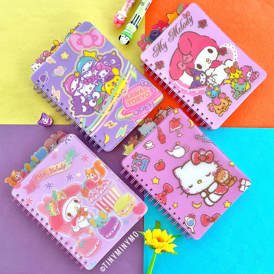 Stylish Sanrio Separation Notebook - Tinyminymo