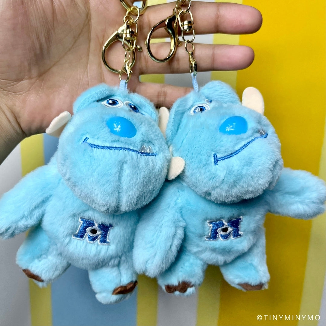 Sulley Monster Plush Keychain - Tinyminymo