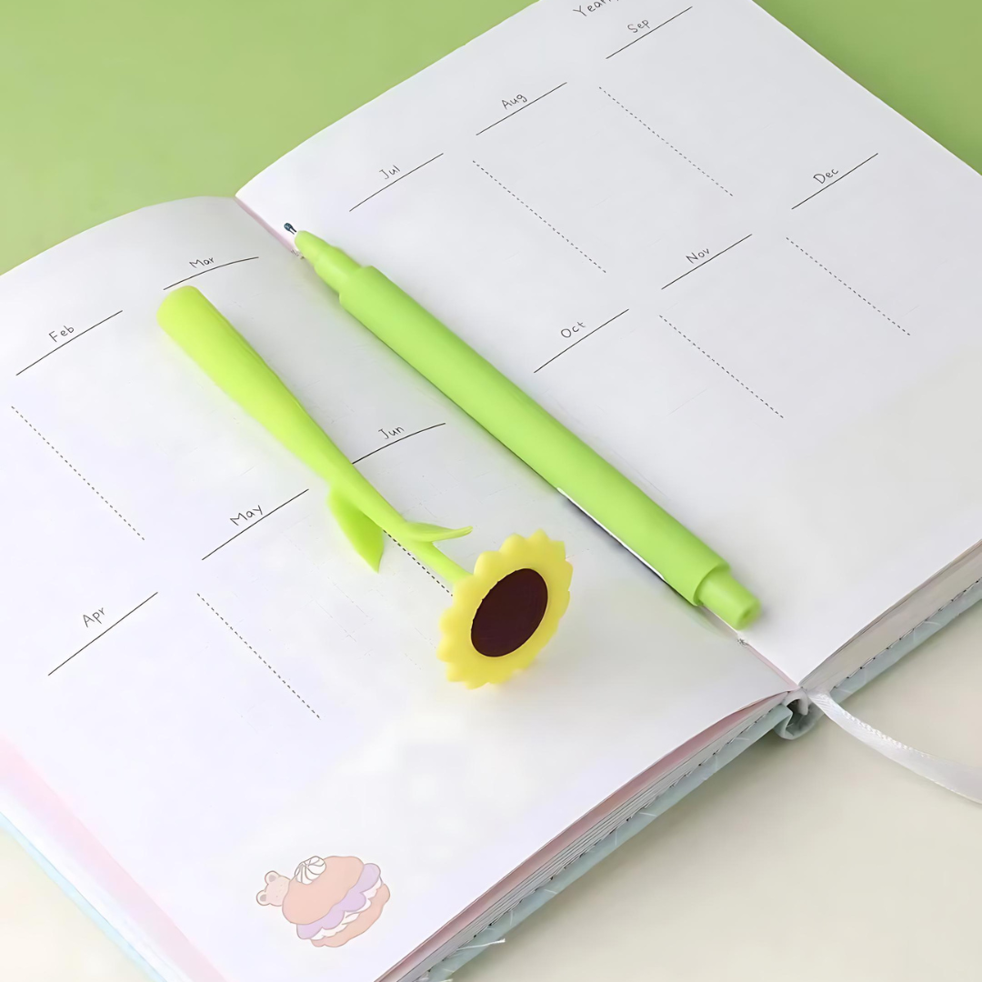 Sunflower Shake Gel Pen - Tinyminymo