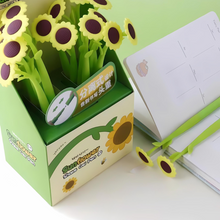 Load image into Gallery viewer, Sunflower Shake Gel Pen - Tinyminymo
