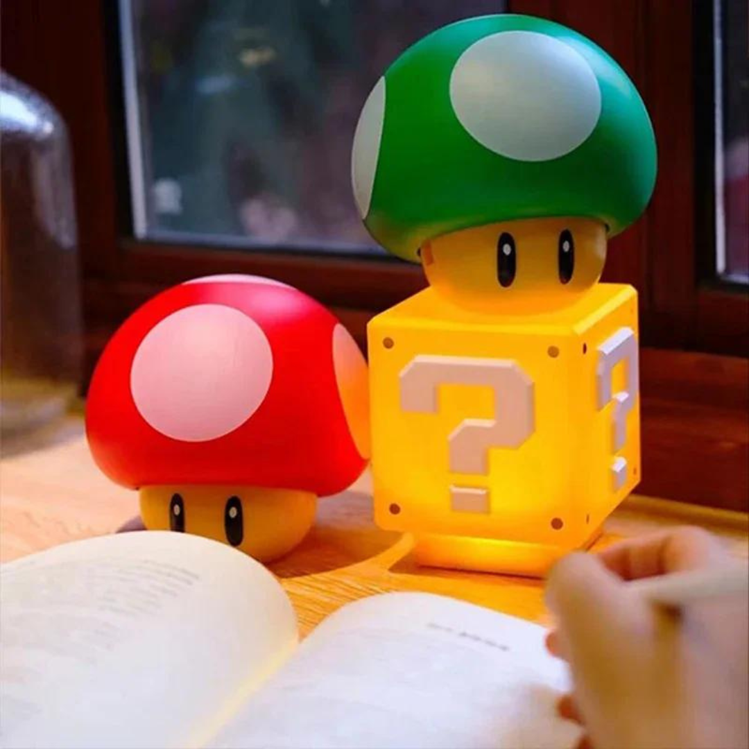 Super Mario Question Brick LED Light with Sound - Tinyminymo