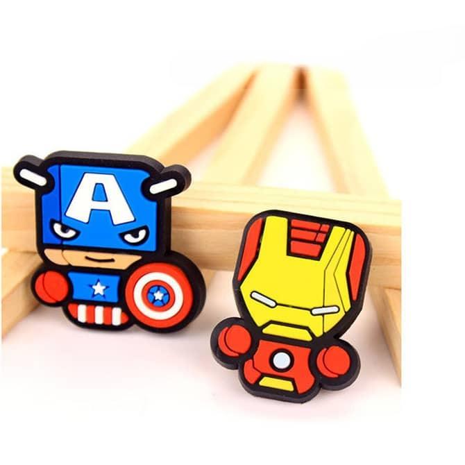 Superhero Crocs Decoration - Set of 2 - Tinyminymo