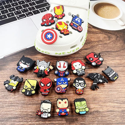 Superhero Crocs Decoration - Set of 2 - Tinyminymo