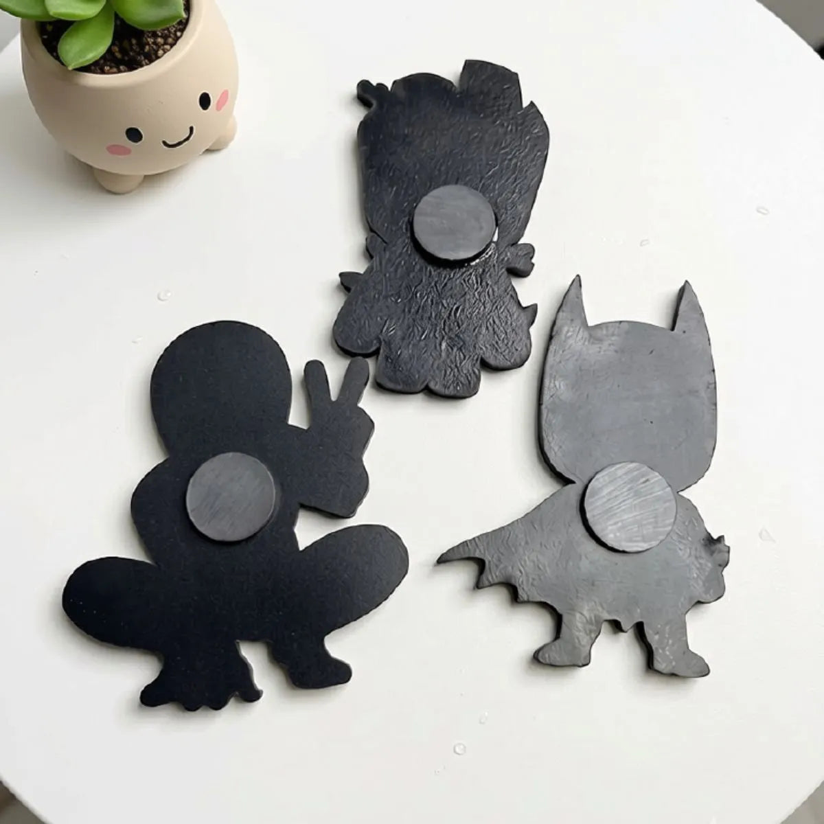 Superhero Fridge Magnet from Back - Tinyminymo