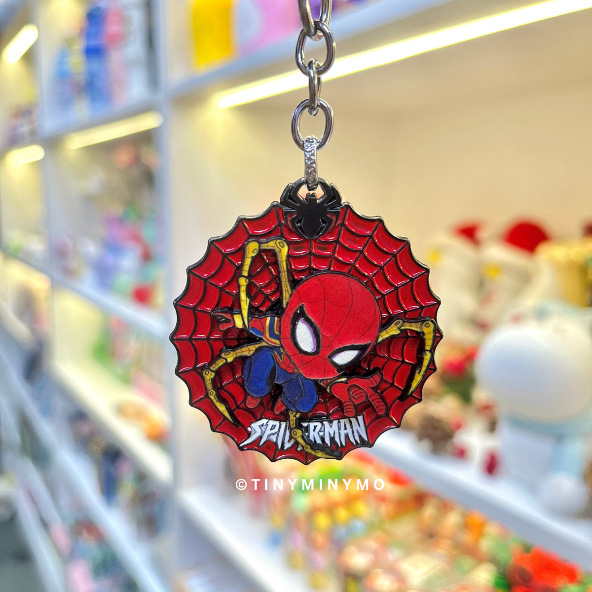 Spiderman Metal Keychain - Tinyminymo 