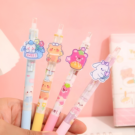 Sweet Animal Charm Gel Pen - Tinyminymo