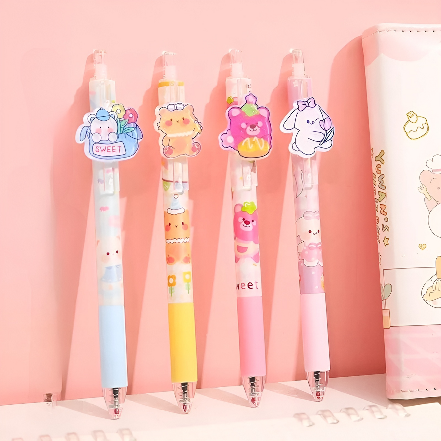 Sweet Animal Charm Gel Pen - Tinyminymo