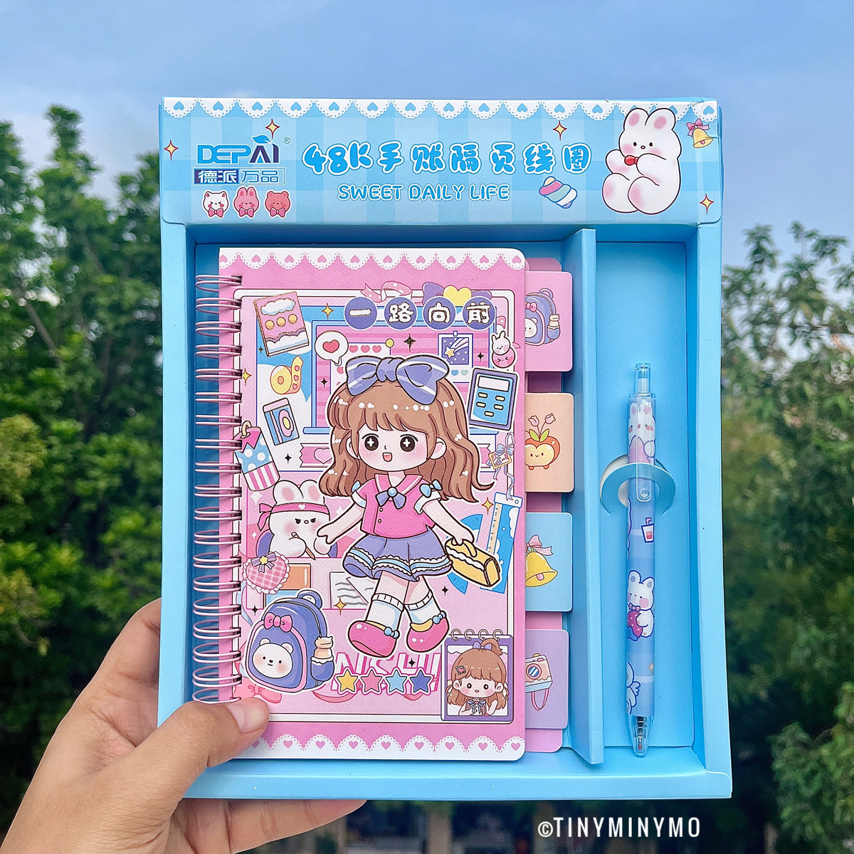 Sweet Daily Life Diary and Pen Set - Tinyminymo