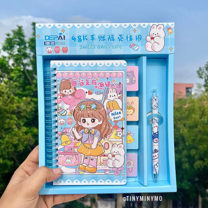 Sweet Daily Life Diary and Pen Set - Tinyminymo