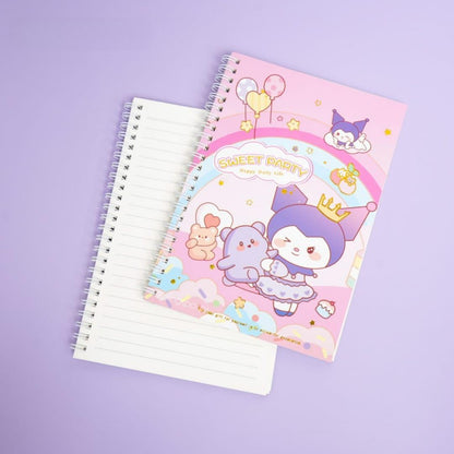 Sweet Party Sanrio Spiral Notebook - Tinyminymo