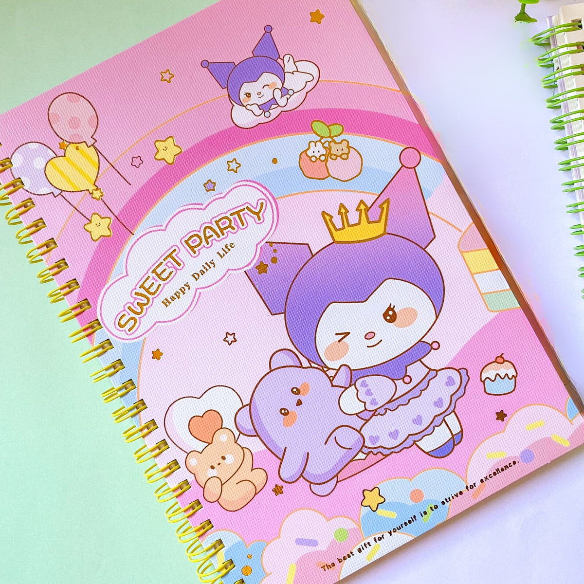 Sweet Party Sanrio Spiral Notebook - Tinyminymo