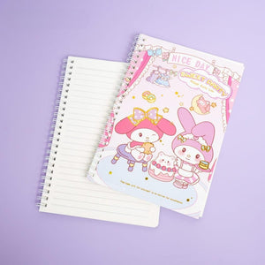 Sweet Party Sanrio Spiral Notebook - Tinyminymo