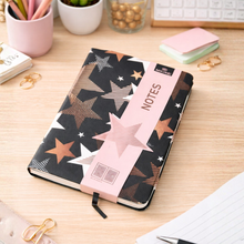 Load image into Gallery viewer, Star Print Notebook - Tinyminymo
