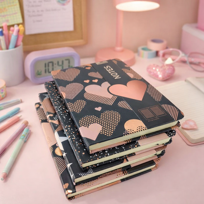 Collection of Holographic Notebooks Stacked - Tinyminymo