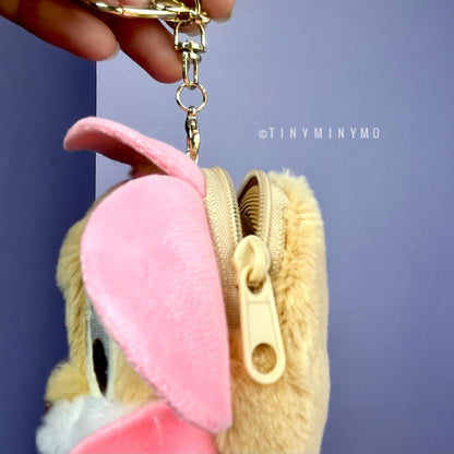 The Flower Squirrel Plush Keychain - Tinyminymo