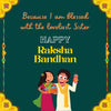 TinyMinyMo Rakhi Gift Card for Sister