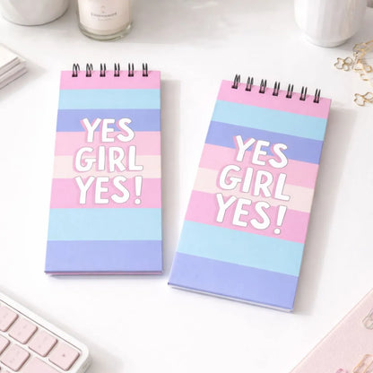 Two Notepads in Pink and Blue Pattern - Tinyminymo