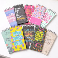Load image into Gallery viewer, Collection of Colorful Notepads with Various Designs - Tinyminymo
