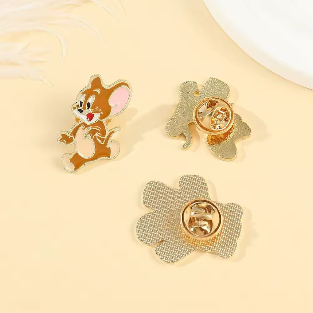 Tom and Jerry Lapel Pin - Tinyminymo