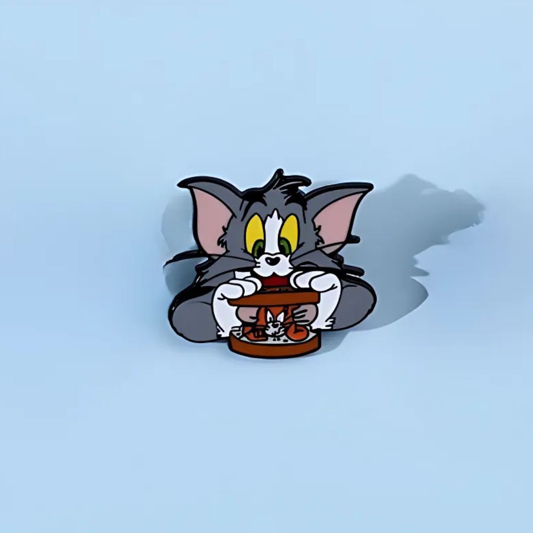 Tom and Jerry Lapel Pin - Tinyminymo