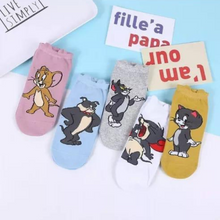 Load image into Gallery viewer, Tom and Jerry Socks - TInyminymo
