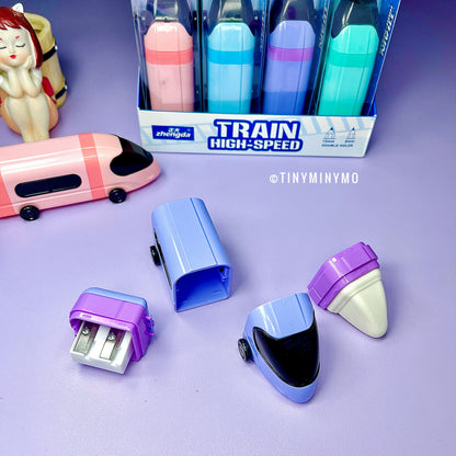Train Dual Sharpener cum Eraser - Tinyminymo