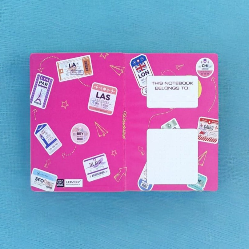 Travel More Notebook - Tinyminymo