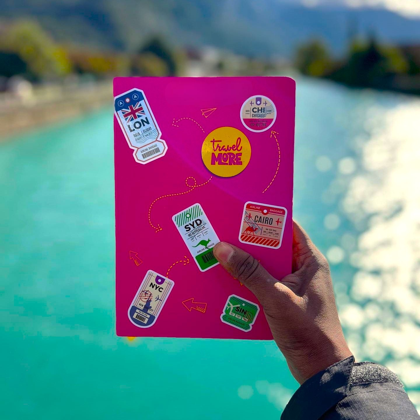 Travel More Notebook - Tinyminymo