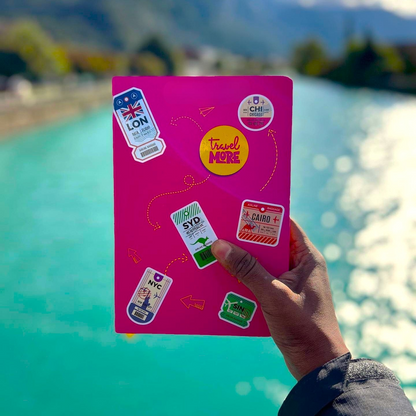 Travel More Notebook - Tinyminymo