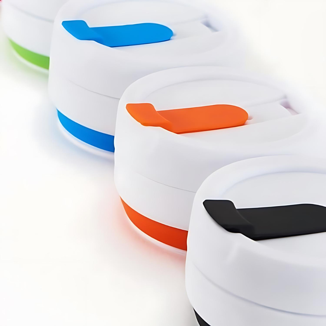 Close up of Travel Silicone Tumbler - Tinyminymo