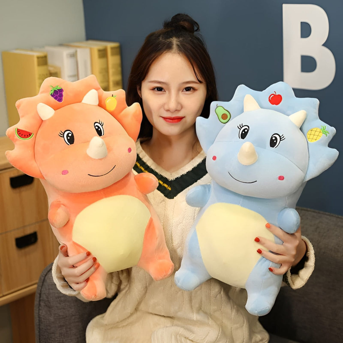 Triceratops Soft Toy - Tinyminymo