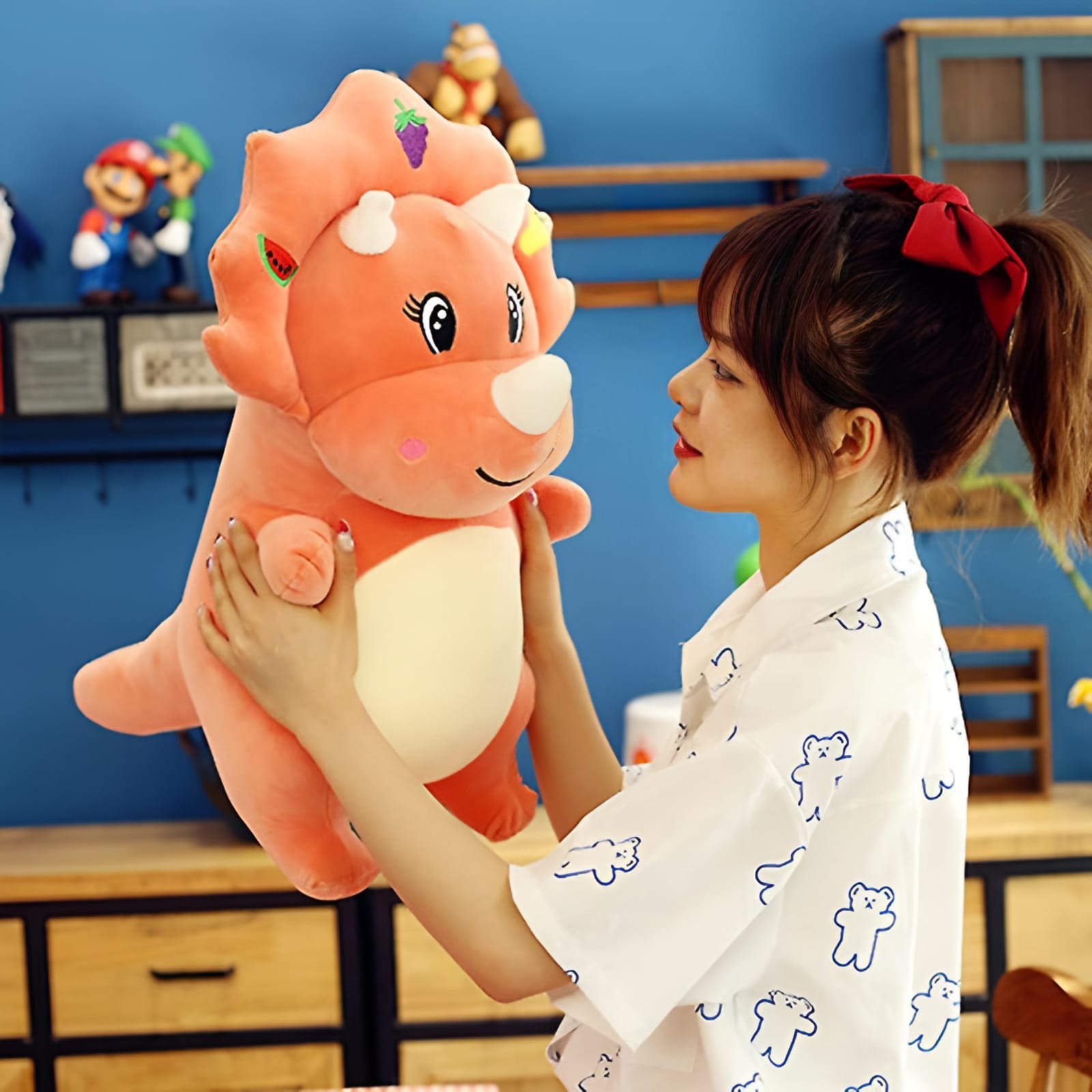 Triceratops Soft Toy - Tinyminymo