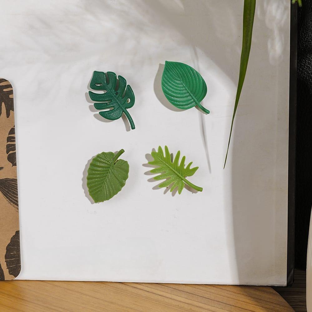 Tropical Leaf Fridge Magnet - Set of 4 - Tinyminymo