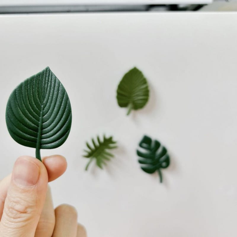 Tropical Leaf Fridge Magnet - Set of 4 - Tinyminymo