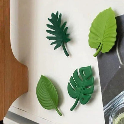 Tropical Leaf Fridge Magnet - Set of 4 - Tinyminymo