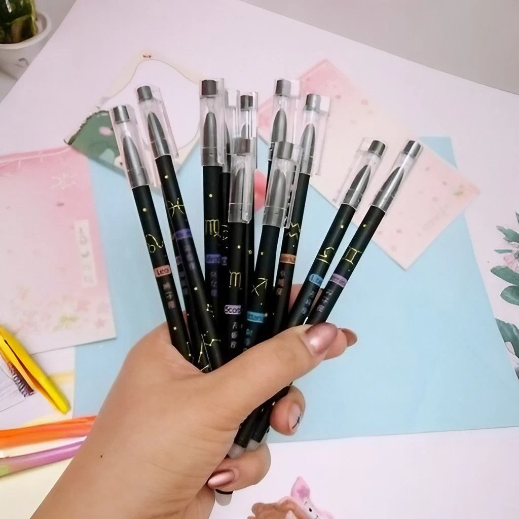 Twelve Constellation Gel Pen Set - Tinyminymo