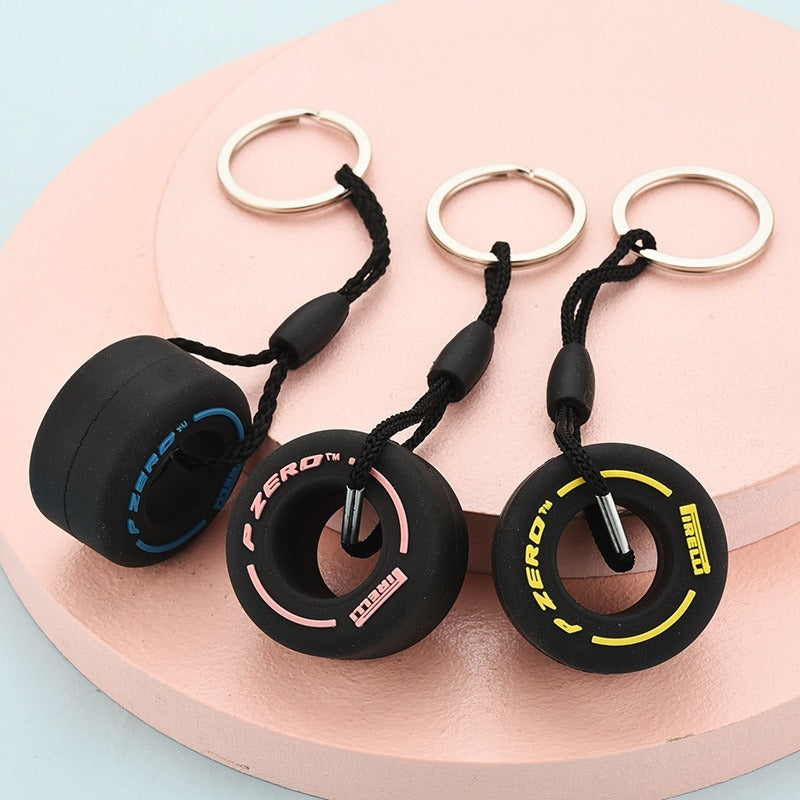 Tyre 3D Keychain - Tinyminymo
